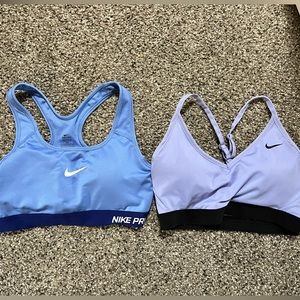Nike sports bras